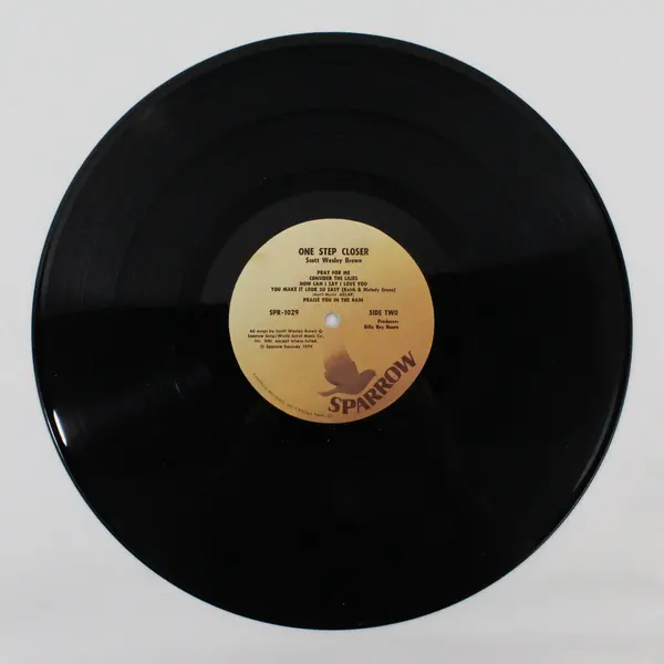Scott Wesley Brown One Step Closer Sparrow SPR 1029 12" Vinyl LP