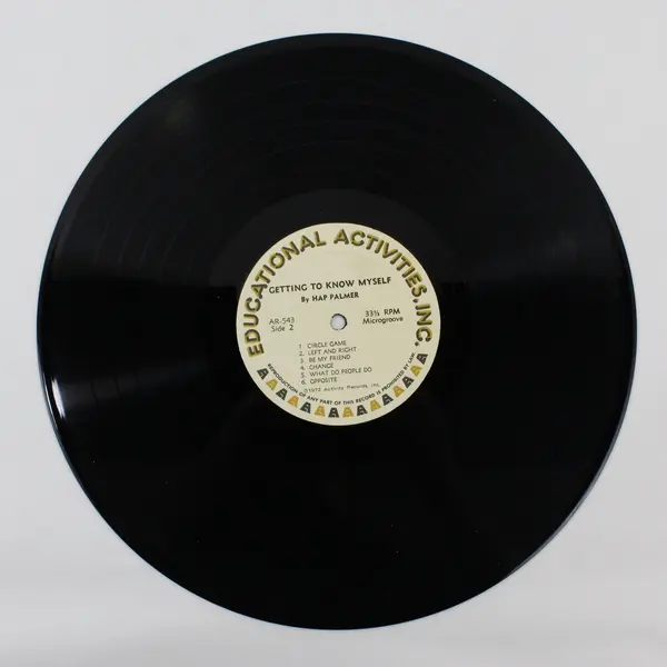 Hap Palmer Getting To Know Myself 12" Vinyl Record