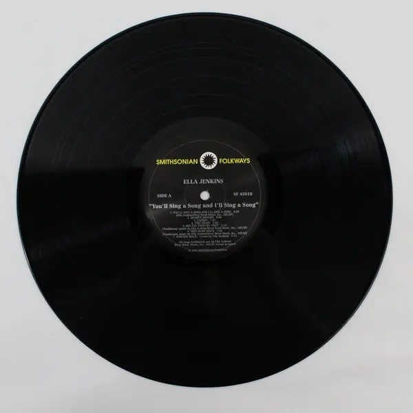 Ella Jenkins You'll Sing a Song and I'll Sing a Song Smithsonian Folkways 12" LP