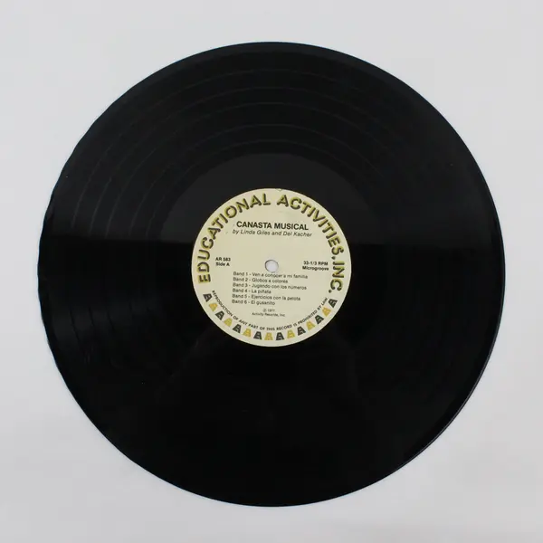 Canasta Musical Linda Giles/Del Katcher Edu Activities Inc 12" Vinyl LP AR 583
