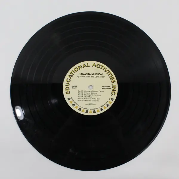 Canasta Musical Linda Giles/Del Katcher Edu Activities Inc 12" Vinyl LP AR 583