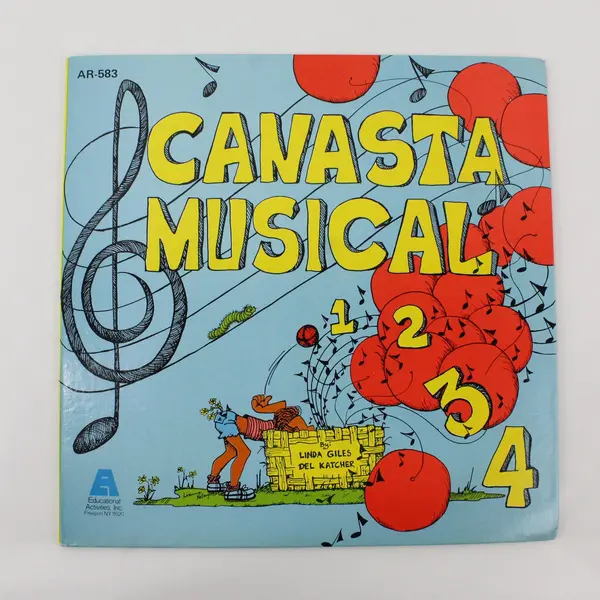 Canasta Musical Linda Giles Del Katcher 12" Vinyl LP Educational Activities