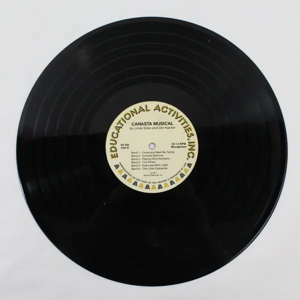 Canasta Musical Linda Giles Del Katcher 12" Vinyl LP Educational Activities