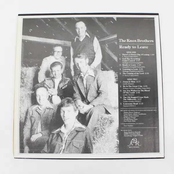 The Knox Brothers Ready To Leave  12" Vinyl Record