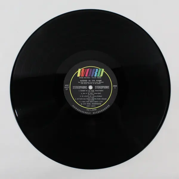 The Old Fashioned Revival Hour Quartet Blessed Be The Name 12" Vinyl Record