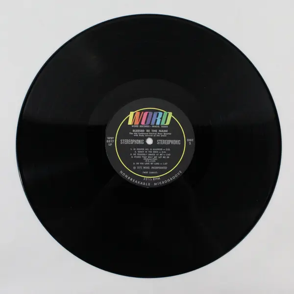 The Old Fashioned Revival Hour Quartet Blessed Be The Name 12" Vinyl Record