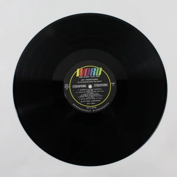Old Fashioned Revival Hour Quartet Joy Unspeakable 12" Vinyl Record