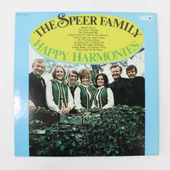 The Speer Family Happy Harmonies Vista R 1221 12" Vinyl LP