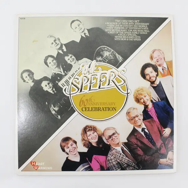 The Speers 60th Anniversary Celebration 2 LP Vinyl Record Set 1981