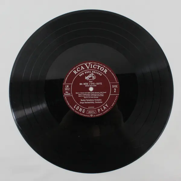 Ravel / Bolero  / Mother Goose Suite  12" Vinyl Record