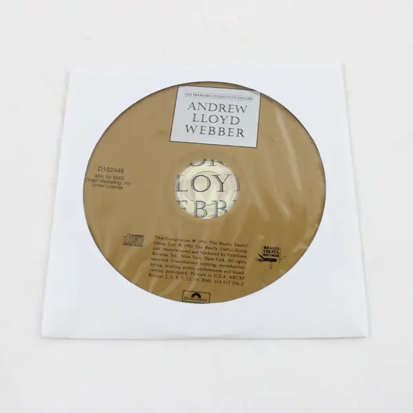 Andrew Lloyd Webber The Premiere Collection Encore 1992 CD Musical Theater