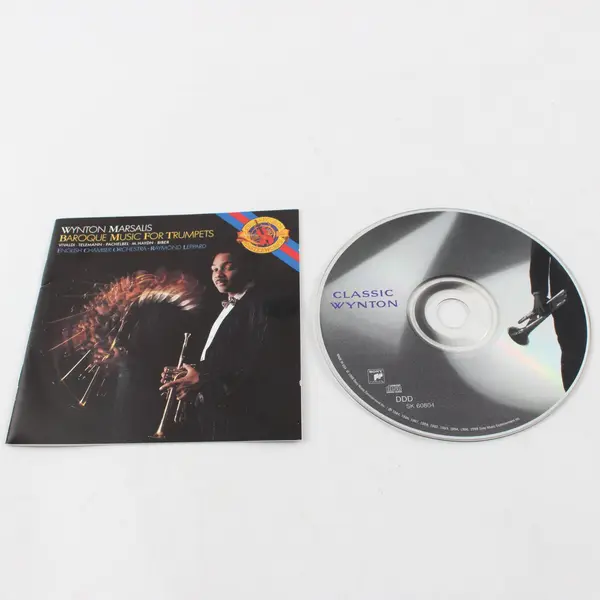 Wynton Marsalis Baroque Music for Trumpets CD 1988 CBS Masterworks