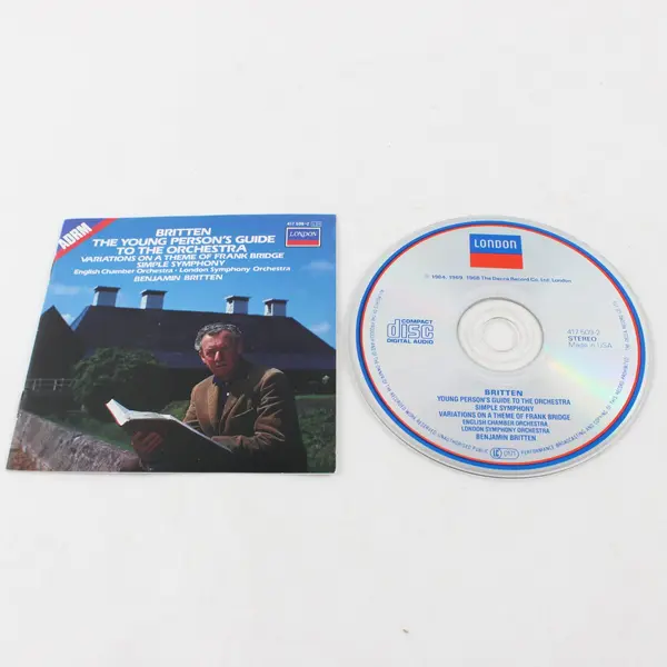 Benjamin Britten Young Person's Guide CD 417509-2 LSO English Chamber Orchestra