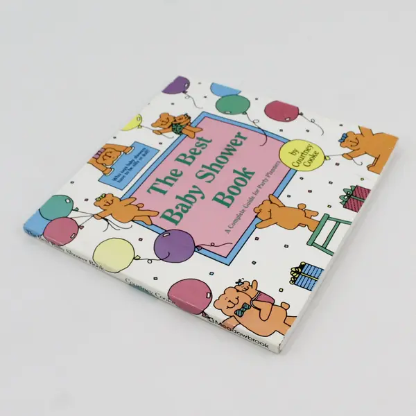 The Best Baby Shower Book Complete Guide Party Planners Courtney Cooke 1986 PB