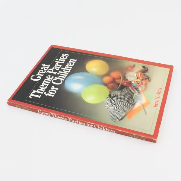 Vintage 1992 Great Theme Parties for Children Compiled by Irene N Watts PB Good