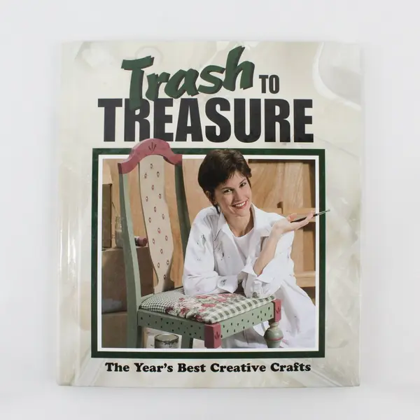 VTG Trash to Treasure Year's Best Creative Crafts 1999 Hardcover Leisure Arts 
