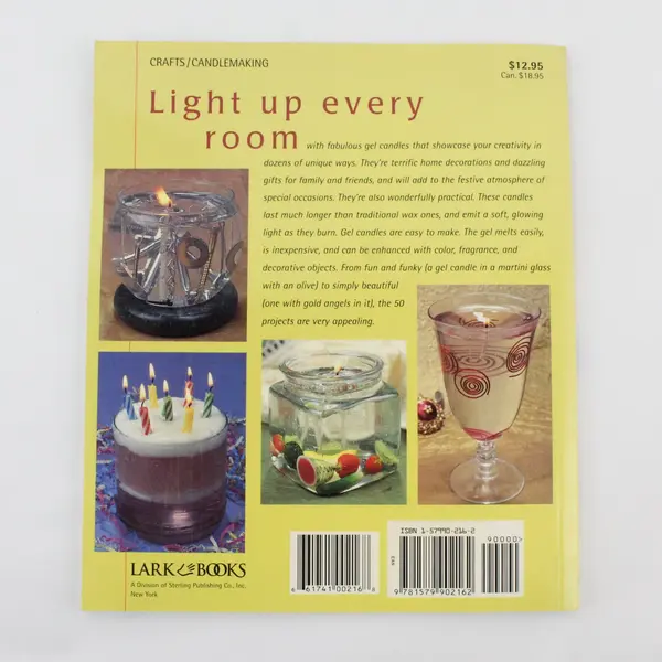 Gel Candles Creative & Beautiful Candles to Make Chris Rankin 2001 Paperback