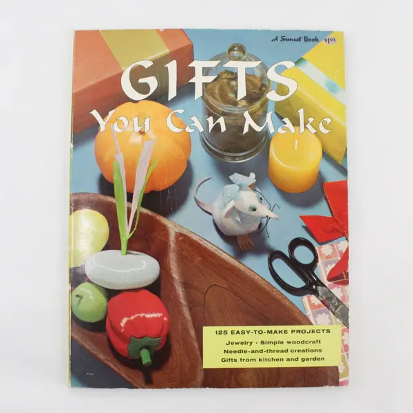 A Vintage Sunset Book Gifts You Can Make 1973 Paperback 125 Projects Good