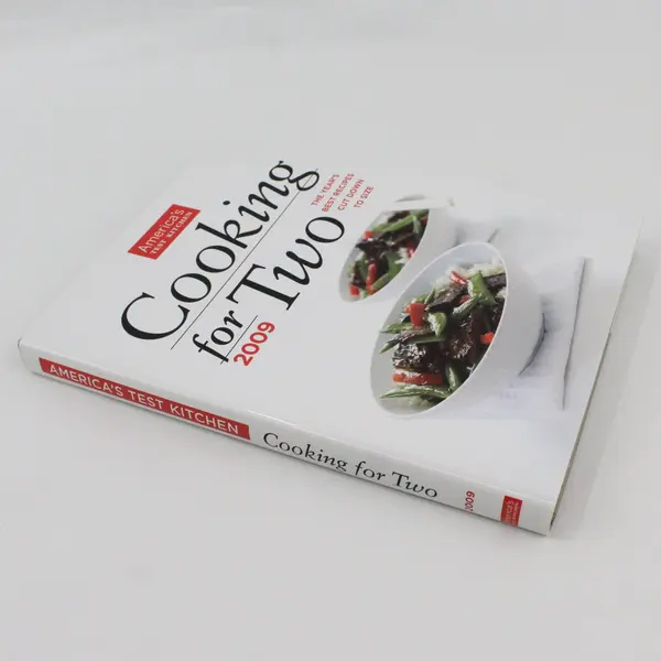 America's Test Kitchen Cooking For Two Best Recipes Cut Down to Size  2009 HC DJ