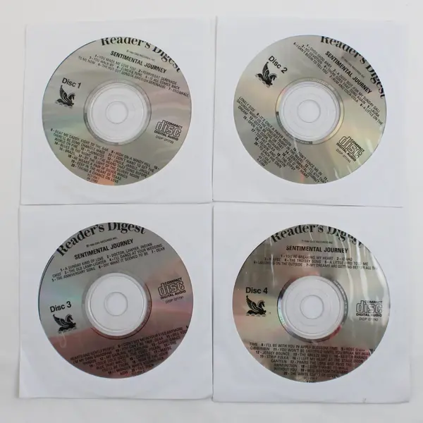 Reader's Digest Sentimental Journey 4-Disc CD Set Untested