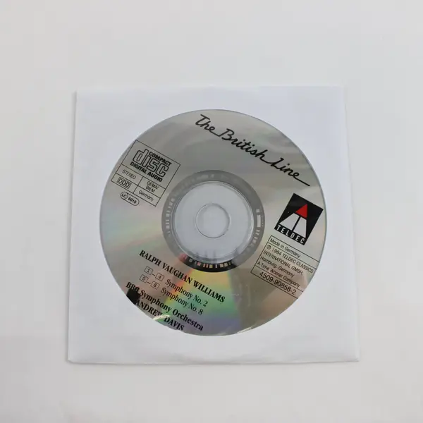 The British Line CD Vaughan Williams BBC SO Andrew Davis Teldec 4509-90858-2