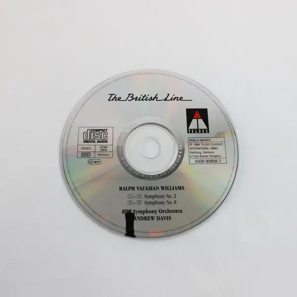 The British Line CD Vaughan Williams BBC SO Andrew Davis Teldec 4509-90858-2