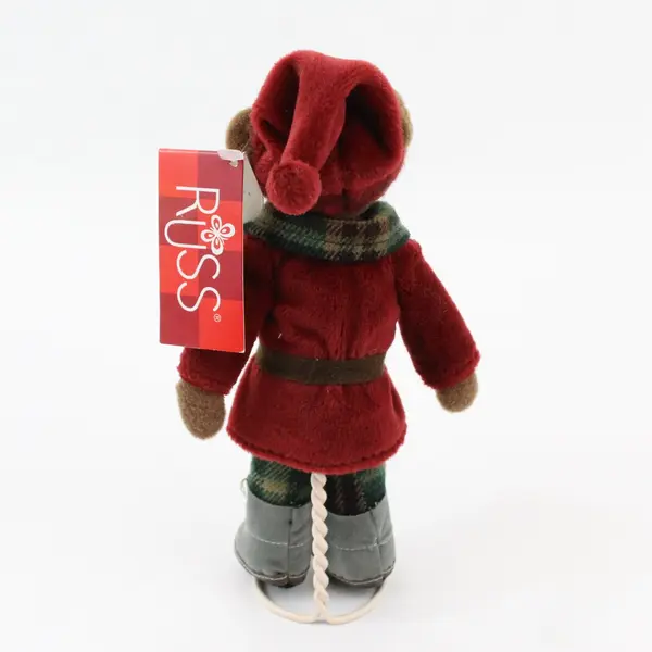 Russ Old World Teddies Bingley Teddy Bear 4812 Vintage Handmade 8in Stand