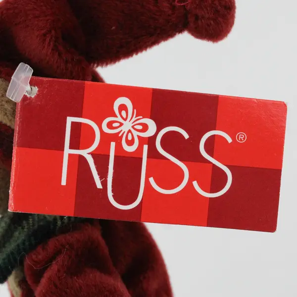 Russ Old World Teddies Bingley Teddy Bear 4812 Vintage Handmade 8in Stand