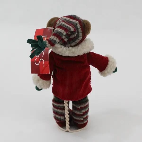 Vintage Russ Old World Teddies Handmade Dutton Teddy Bear Plush 8" with Stand 