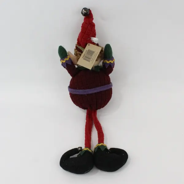Hanna's Handiworks Plush Christmas Elf Shelf Sitter Weighted Feet 18"