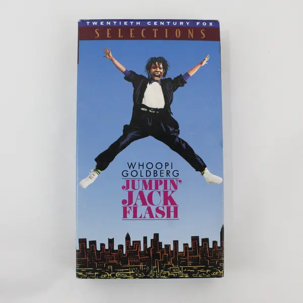 Jumpin' Jack Flash VHS Tape 1995, 20th Century Fox Whoopi Goldberg #8699 