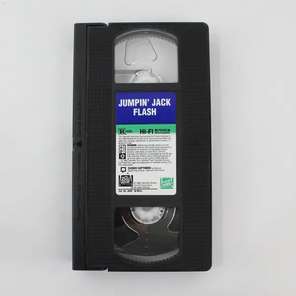 Jumpin' Jack Flash VHS Tape 1995, 20th Century Fox Whoopi Goldberg #8699 