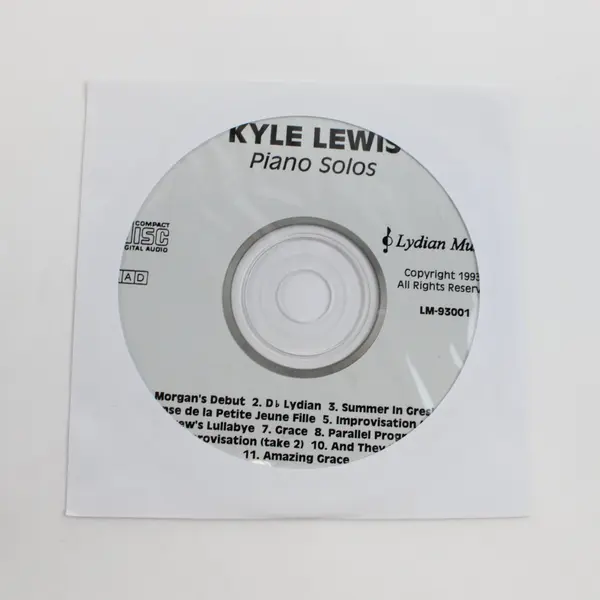 Kyle Lewis Piano Solos CD Lydian Music LM-93001 Instrumental Piano Music