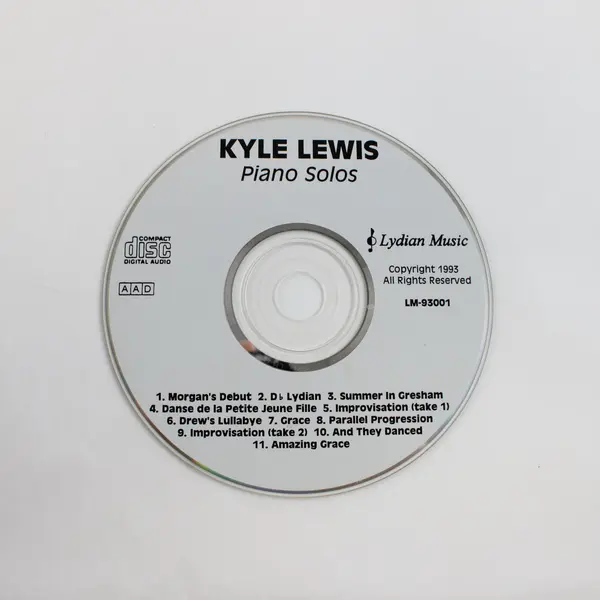 Kyle Lewis Piano Solos CD Lydian Music LM-93001 Instrumental Piano Music