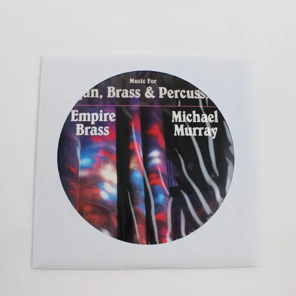 Music for Organ Brass & Percussion CD Empire Brass Michael Murray Telarc