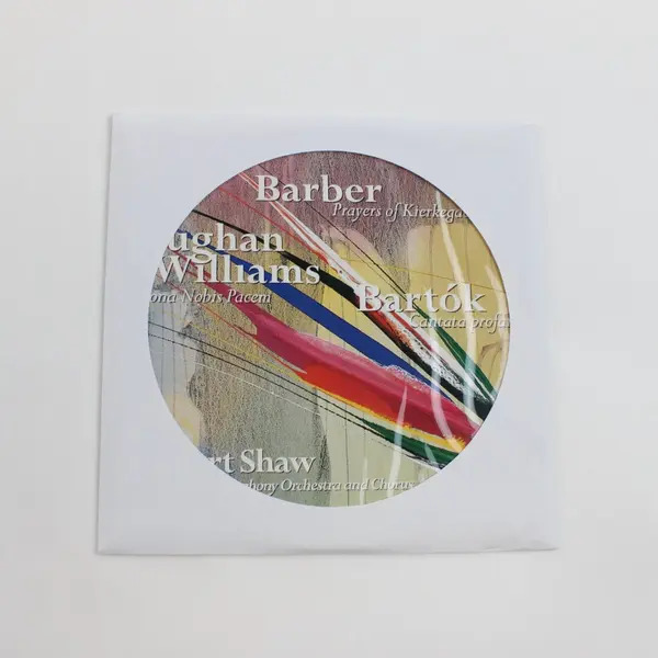 Telarc CD Robert Shaw Barber Vaughan Williams Bartok Prayers Kierkegaard