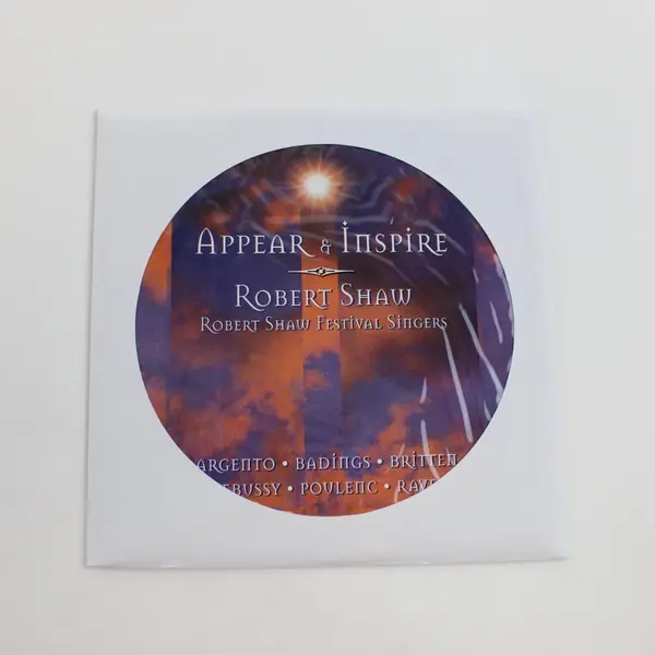 Appear & Inspire CD-80408 Robert Shaw Festival Singers CD Classical Choral