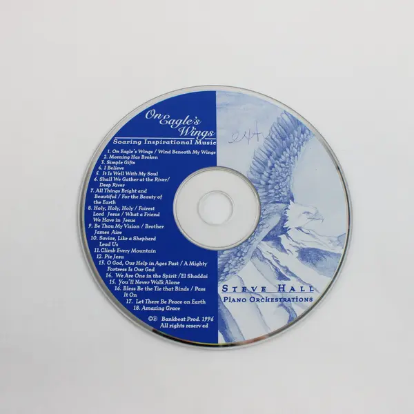 Steve Hall On Eagle's Wings Soaring Inspirational Music CD Pre-Owned