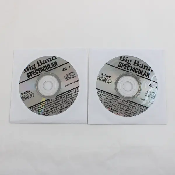 Big Band Spectacular CD Classic Swing Jazz Orchestral Music Vol 1&2