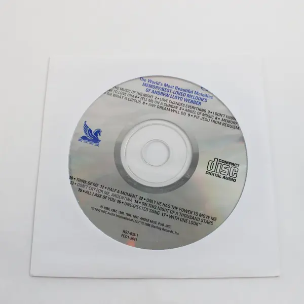 Reader's Digest World's Most Beautiful Melodies Andrew Lloyd Webber CD