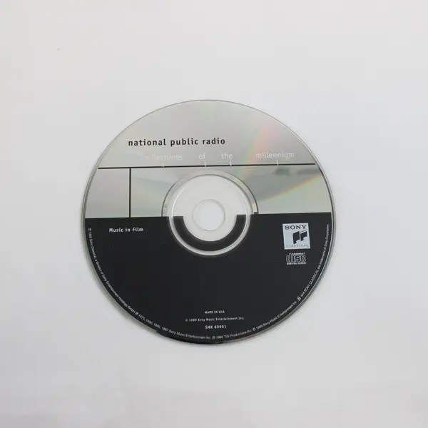 Sony NPR Milestones of the Millennium Music in Film CD