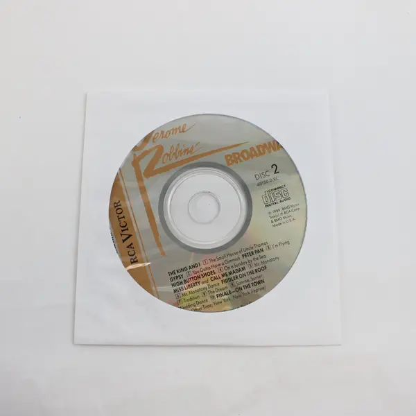 Jerome Robbins Broadway Original Broadway Cast Recording Disc 2 CD