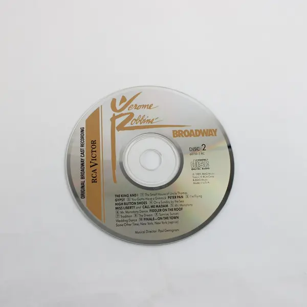 Jerome Robbins Broadway Original Broadway Cast Recording Disc 2 CD
