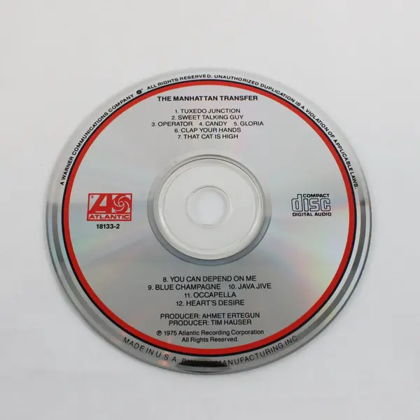 The Manhattan Transfer CD Jazz Pop Swing Vocal Group