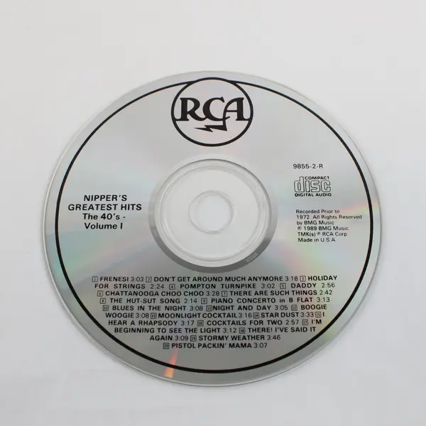 Various Artists Nipper's Greatest Hits The 40's Vol 1 CD RCA