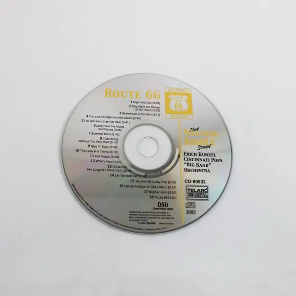 Erich Kunzel Route 66 Nelson Riddle Sound Telarc CD-80532 Jazz Big Band
