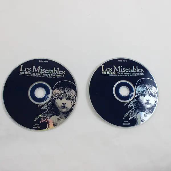 Les Miserables 10th Anniversary Concert Original London Cast CD 2 Disc