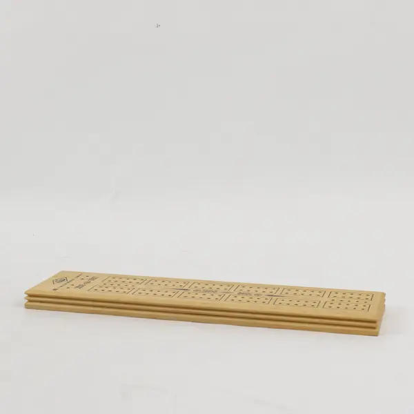 Vintage Milton Bradley E.S. Lowe Cribbage Board 3 Track No Pegs 