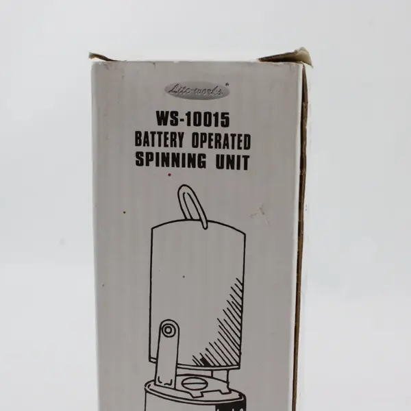 Lite-Works WS-10015 Battery Operated Ornament Holder Spinner w/ Box