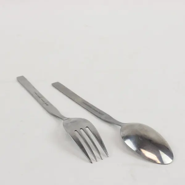 Lot of 4 Hanford Forge Finesse Stainless Flatware 3 Tablespoons 1 Fork